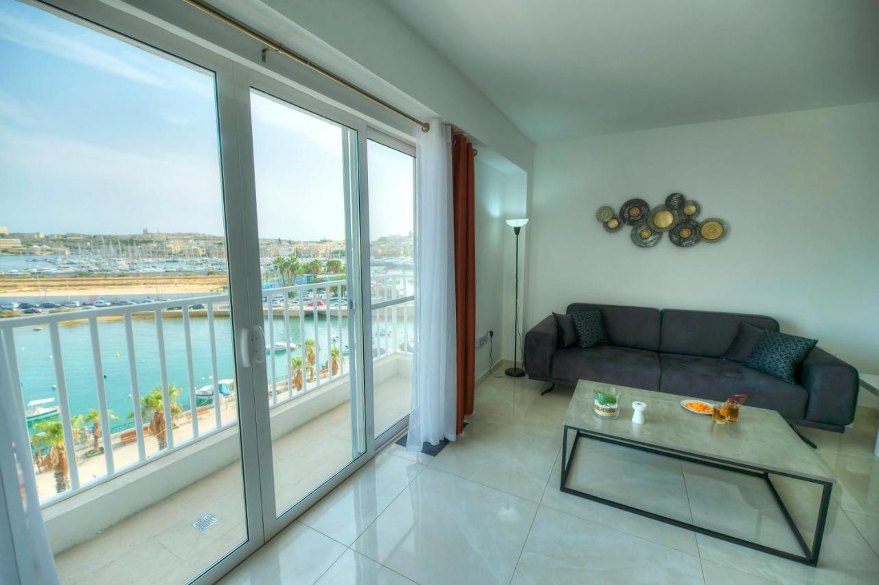 Bright & Modern 2Bedrooms With Sea Views Gogzr-2 Gzira Eksteriør billede